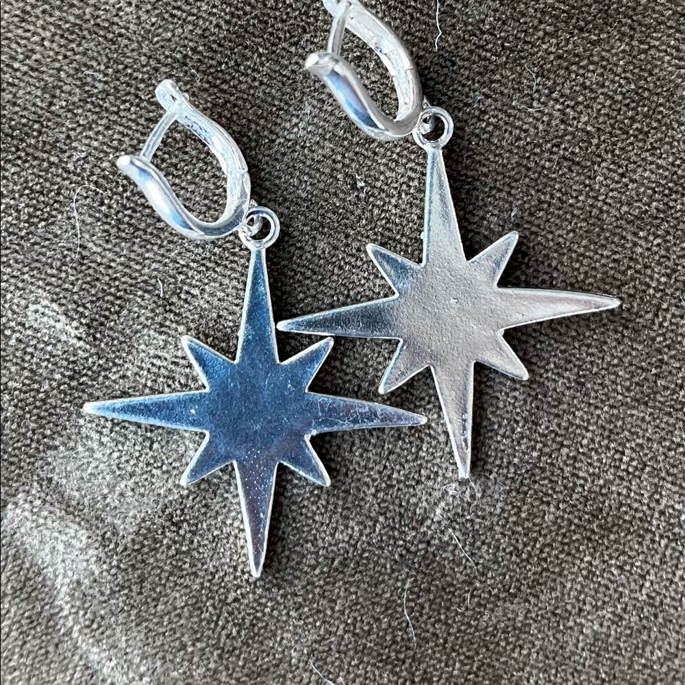 Hand-Cut Sterling Silver Stars